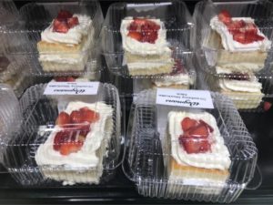 cakes inside plastic packaging