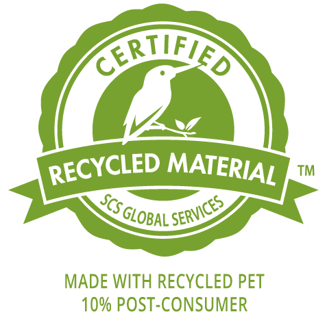 SCS Certified Recycled Material Badge